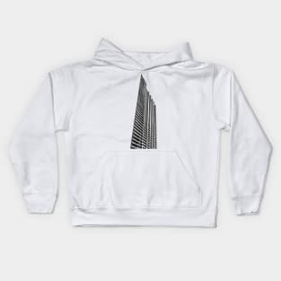 Barbican in black and white Kids Hoodie